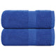 Vidaxl gastendoekjes frogn 2 st 30x50 cm 360 g m² blauw