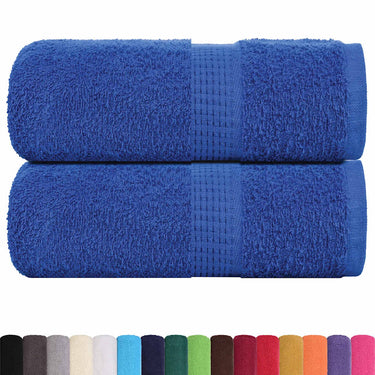 Vidaxl gastendoekjes frogn 2 st 30x50 cm 360 g m² blauw