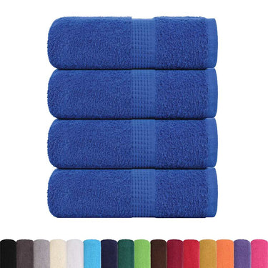 Vidaxl gastendoekjes frogn 4 st 30x50 cm 360 g m² blauw