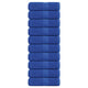 Vidaxl gastendoekjes frogn 10 st 30x50 cm 360 g m² blauw