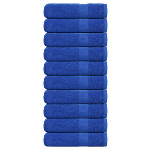 Vidaxl handdoeken frogn 10 st 50x100 cm 360 g m² blauw
