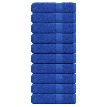 Vidaxl handdoeken frogn 10 st 50x100 cm 360 g m² blauw