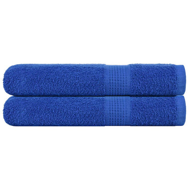 Vidaxl saunahanddoeken frogn 2 st 80x200 cm 360 g m² blauw