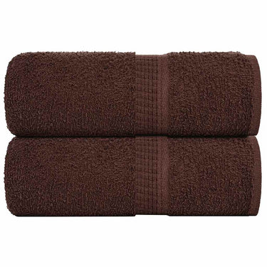 Vidaxl gastendoekjes frogn 2 st 30x50 cm 360 g m² bruin