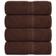 Vidaxl gastendoekjes frogn 4 st 30x50 cm 360 g m² bruin