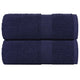 Vidaxl washandjes frogn 2 st 30x30 cm 360 g m² marineblauw