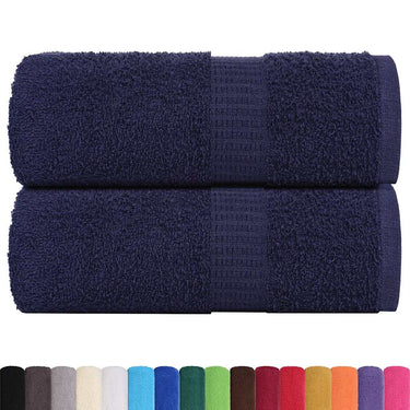 Vidaxl gastendoekjes frogn 2 st 30x50 cm 360 g m² marineblauw