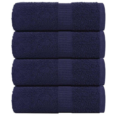 Vidaxl gastendoekjes frogn 4 st 30x50 cm 360 g m² marineblauw