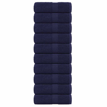 Vidaxl gastendoekjes frogn 10 st 30x50 cm 360 g m² marineblauw