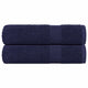 Vidaxl handdoeken frogn 2 st 50x100 cm 360 g m² marineblauw