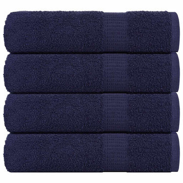 Vidaxl handdoeken frogn 4 st 50x100 cm 360 g m² marineblauw