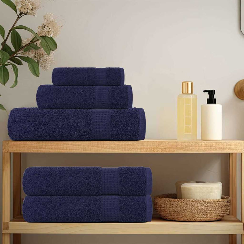Load image into Gallery viewer, Vidaxl handdoeken frogn 4 st 50x100 cm 360 g m² marineblauw
