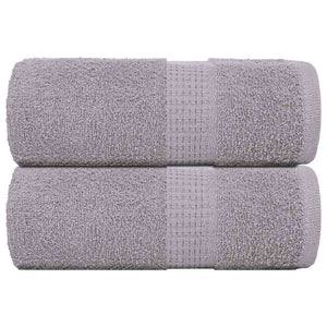 Vidaxl gastendoekjes frogn 2 st 30x50 cm 360 g m² grijs