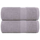 Vidaxl gastendoekjes frogn 2 st 30x50 cm 360 g m² grijs