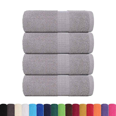 Vidaxl gastendoekjes frogn 4 st 30x50 cm 360 g m² grijs
