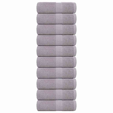 Vidaxl gastendoekjes frogn 10 st 30x50 cm 360 g m² grijs