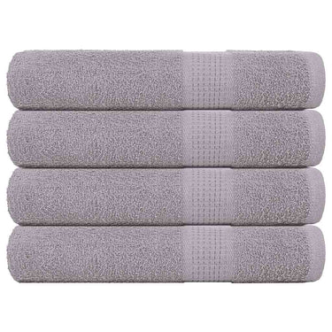 Vidaxl saunahanddoeken frogn 4 st 80x200 cm 360 g m² grijs