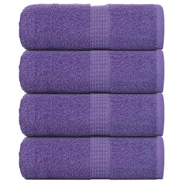 Vidaxl gastendoekjes frogn 4 st 30x50 cm 360 g m² paars