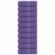 Vidaxl gastendoekjes frogn 10 st 30x50 cm 360 g m² paars