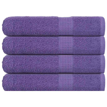 Vidaxl saunahanddoeken frogn 4 st 80x200 cm 360 g m² paars