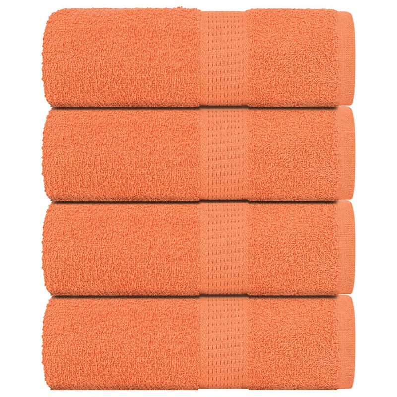 Load image into Gallery viewer, Vidaxl gastendoekjes 4 st 30x50 cm 360 g m² 100% katoen oranje
