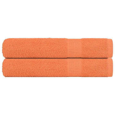 Vidaxl saunahanddoeken frogn 2 st 80x200 cm 360 g m² oranje