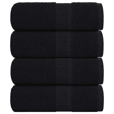 Vidaxl gastendoekjes frogn 4 st 30x50 cm 360 g m² zwart
