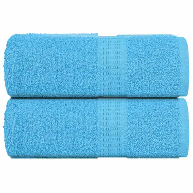 Vidaxl gastendoekjes frogn 2 st 30x50 cm 360 g m² turquoise