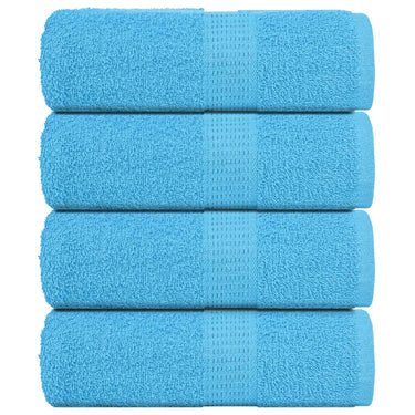 Vidaxl gastendoekjes frogn 4 st 30x50 cm 360 g m² turquoise