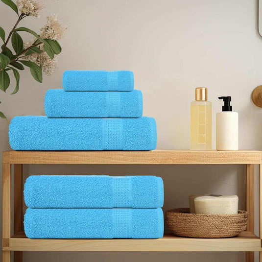 Vidaxl gastendoekjes frogn 4 st 30x50 cm 360 g m² turquoise