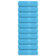 Vidaxl gastendoekjes frogn 10 st 30x50 cm 360 g m² turquoise