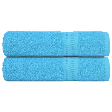 Vidaxl handdoeken frogn 2 st 50x100 cm 360 g m² turquoise