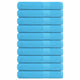 Vidaxl saunahanddoeken frogn 10 st 80x200 cm 360 g m² turquoise