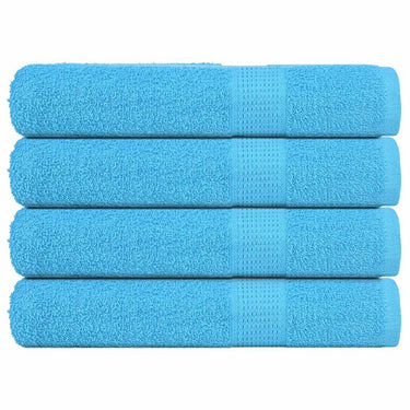 Vidaxl handdoeken frogn 4 st 100x200 cm 360 g m² turquoise