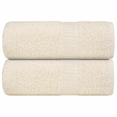 Vidaxl gastendoekjes frogn 2 st 30x50 cm 360 g m² crème