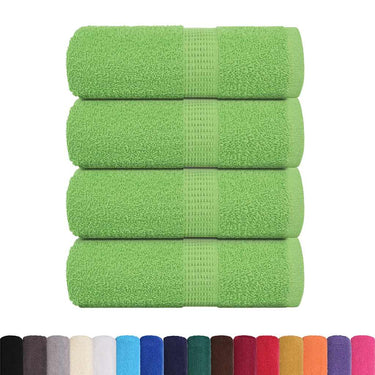Vidaxl gastendoekjes frogn 4 st 30x50 cm 360 g m² appelgroen