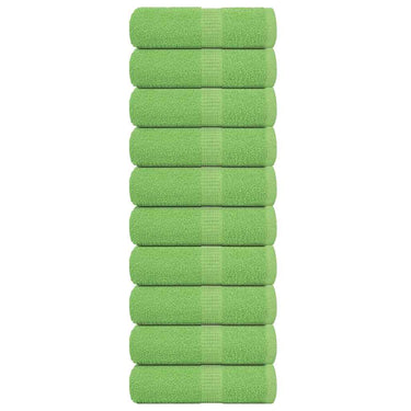 Vidaxl gastendoekjes frogn 10 st 30x50 cm 360 g m² appelgroen