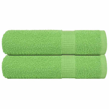 Vidaxl handdoeken frogn 2 st 50x100 cm 360 g m² appelgroen