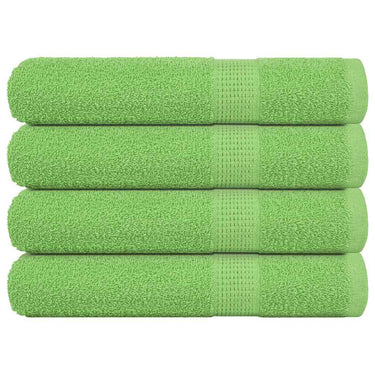 Vidaxl saunahanddoeken frogn 4 st 80x200 cm 360 g m² appelgroen