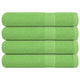 Vidaxl saunahanddoeken frogn 4 st 80x200 cm 360 g m² appelgroen