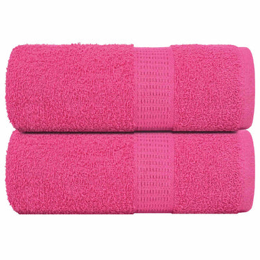 Vidaxl gastendoekjes frogn 2 st 30x50 cm 360 g m² roze
