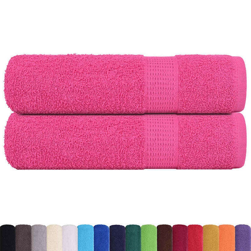 Load image into Gallery viewer, Vidaxl handdoeken frogn 2 st 50x100 cm 360 g m² roze
