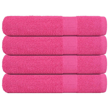 Vidaxl saunahanddoeken frogn 4 st 80x200 cm 360 g m² roze