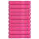 Vidaxl saunahanddoeken frogn 10 st 80x200 cm 360 g m² roze