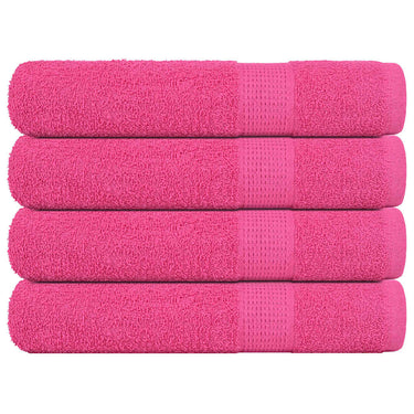 Vidaxl handdoeken frogn 4 st 100x200 cm 360 g m² roze