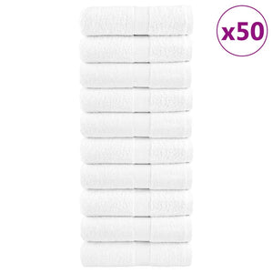 Vidaxl gastendoekjes solund 50 st 600 g m² 30x50 cm wit