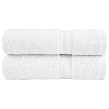 Vidaxl handdoeken solund 2 st 600 g m² 50x100 cm wit