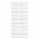 Vidaxl badhanddoeken solund 10 st 600 g m² 100x150 cm wit