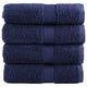 Vidaxl gastendoekjes solund 4 st 600 g m² 30x50 cm marineblauw