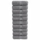Vidaxl gastendoekjes solund 10 st 600 g m² 30x50 cm grijs